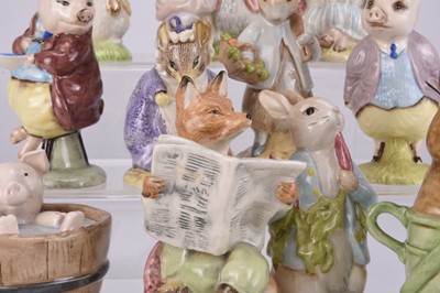 Lot 6 - A collection of 28 Royal Albert and Beswick Beatrix Potter figures