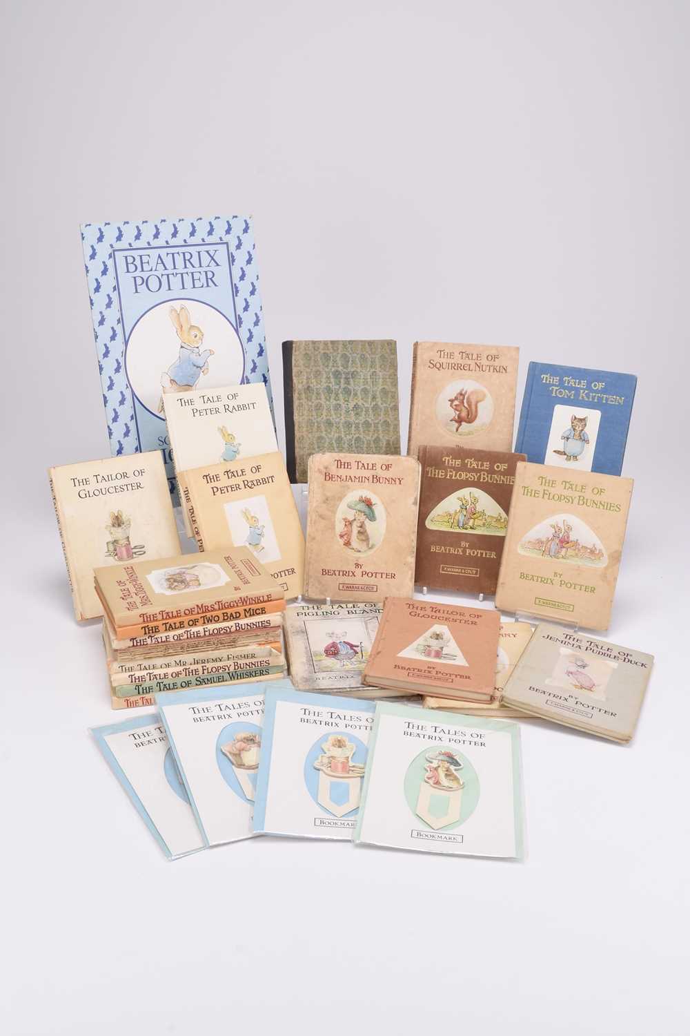 Lot 3 - BEATRIX POTTER - A group of books and related items