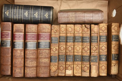 Lot 62 - LEATHER BINDINGS. Hume, David, History of England, new edition, 8 vols 1802