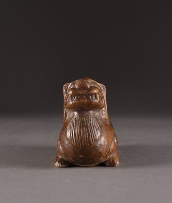 Lot 90 - A Chinese glazed pottery water pot, Song Dynasty