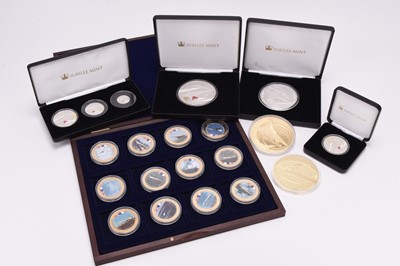Lot 166 - Commemorative coins related to Concorde