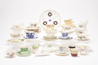 Lot 137 - A varied assortment of Coalport tea and coffee wares