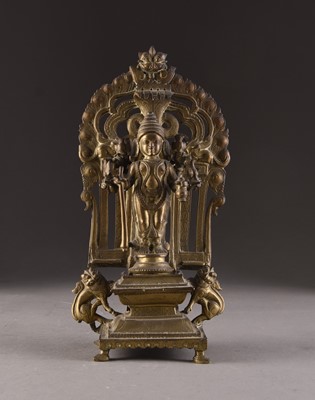 Lot 219 - A bronze figure of Shiva, India, 19th century