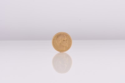 Lot 313 - France - Napoleon III 20 Francs dated 1859, Paris Mint