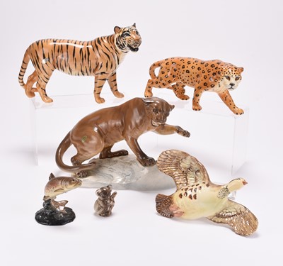 Lot 90 - A group of Beswick animals together with a koala