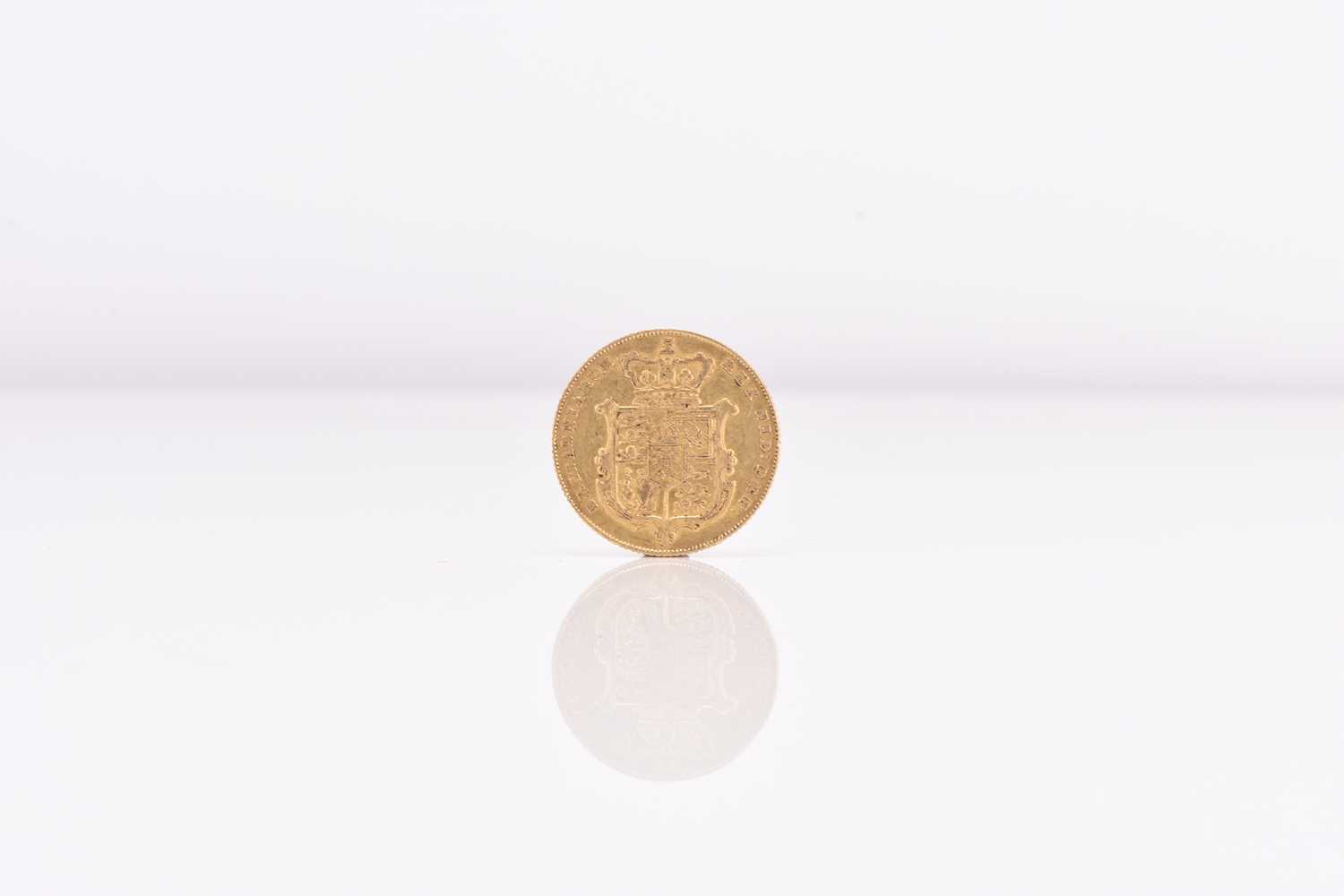 Lot 316 - A George IV gold sovereign dated 1826
