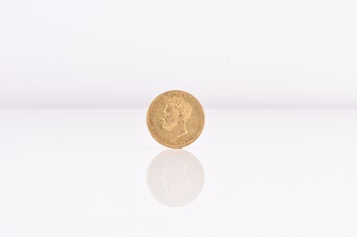 Lot 316 - A George IV gold sovereign dated 1826