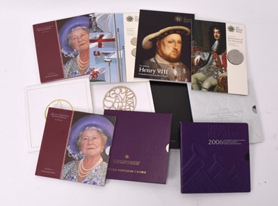 Lot 308 - A large collection of U.K commemorative silver and cupro-nickel coinage and Victoria crowns