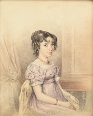 Lot 6 - British School, Regency era (circa 1795-1837) Three Family Portraits
