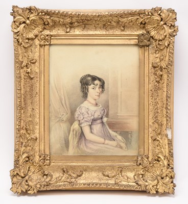Lot 6 - British School, Regency era (circa 1795-1837) Three Family Portraits