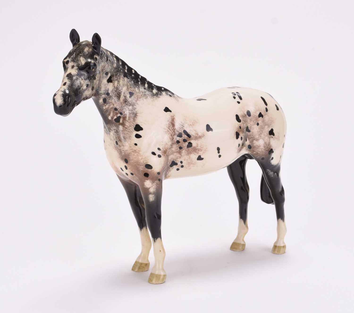 Lot 9 - Beswick Appaloosa Stallion horse