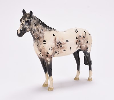 Lot 9 - Beswick Appaloosa Stallion horse