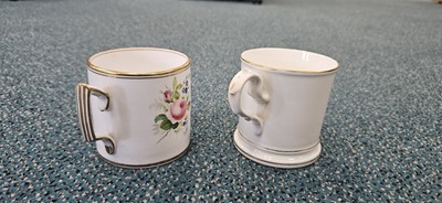 Lot 114 - A group of presentation mugs, 19th centry