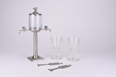 Lot 120 - Pernod, an Absinthe 'Cube Bar' set