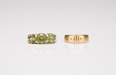 Lot 187 - Two rings