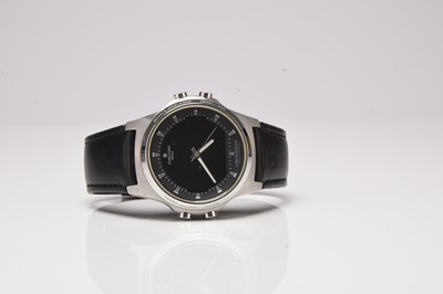 Lot 448 - Junghans: A gentleman's stainless steel Apollo Mega chronograph wristwatch
