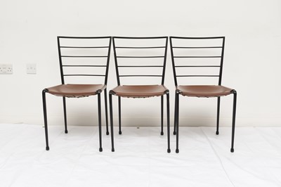 Lot 116 - Robert Heal for Staples, six Ladderax dining chairs