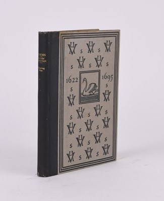 Lot 129 - GREGYNOG PRESS. Vaughan, Henry, Poems, 1934