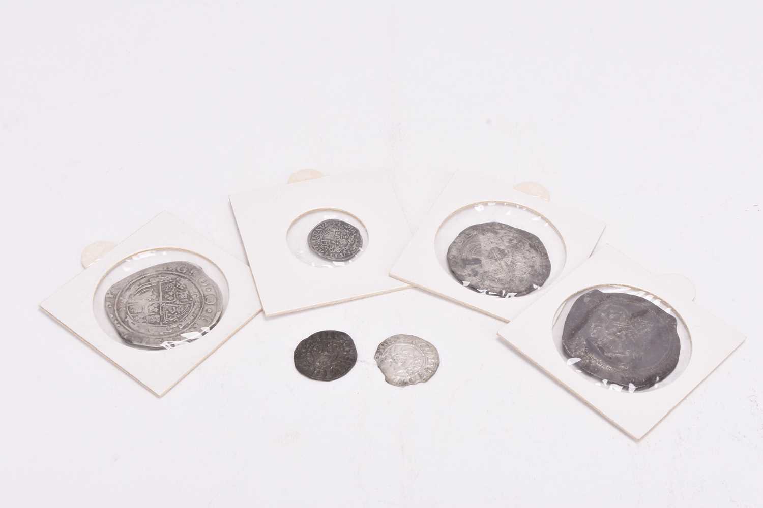 Lot 288 - A small collection of silver hammered coinage including silver long cross pennies