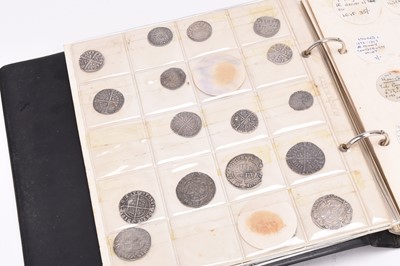 Lot 294 - An album of coinage from Roman to Edward VII