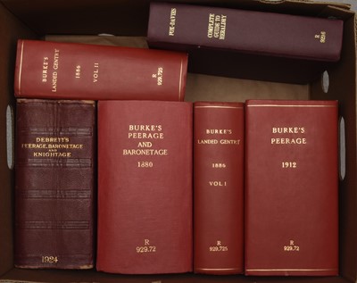 Lot 169 - BURKES LANDED GENTRY and other related works