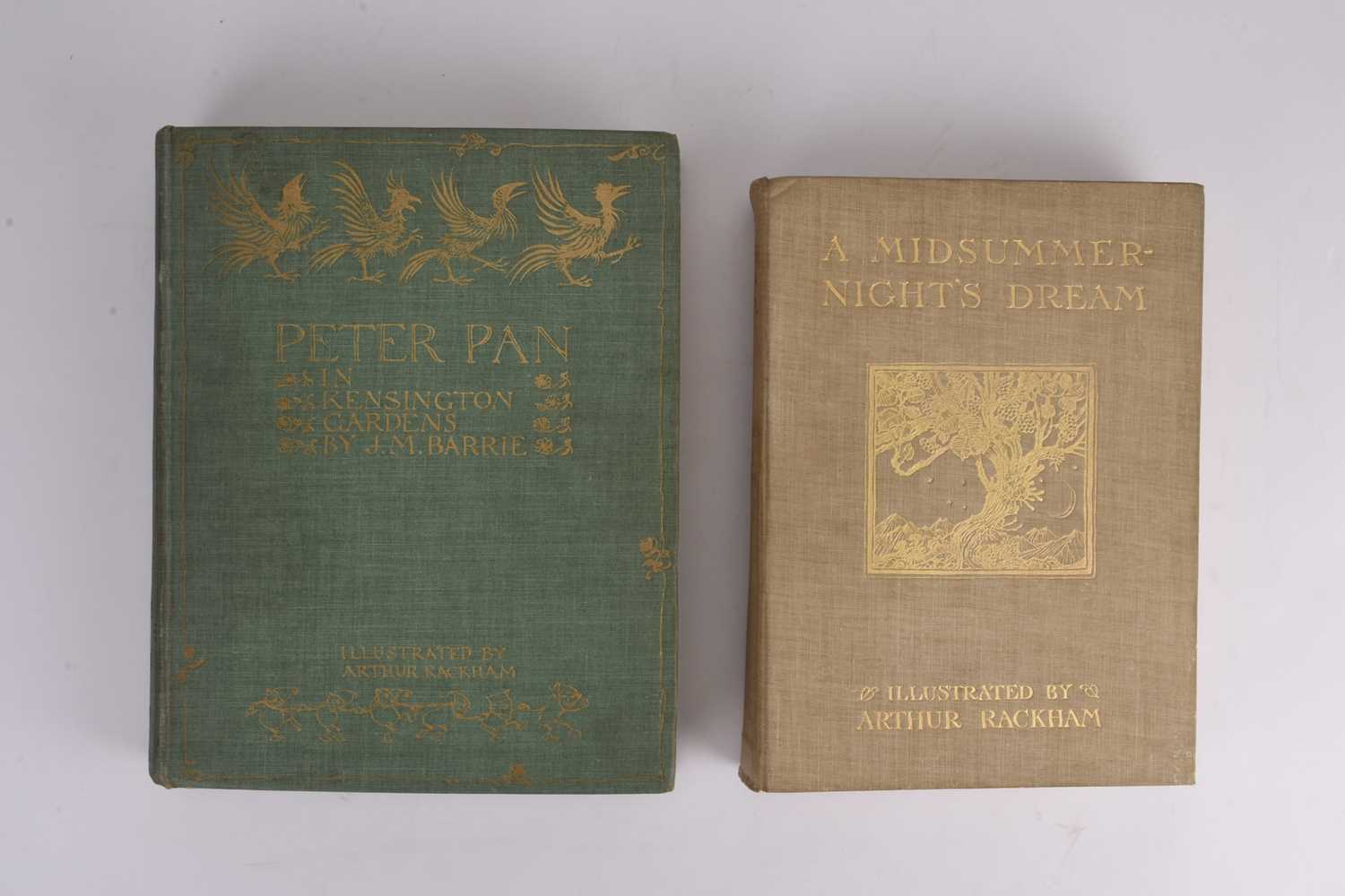 Lot 172 - BARRIE, J.M, Peter Pan in Kensington Gardens and SHAKESPEARE, William, A Midsummer Night's Dream
