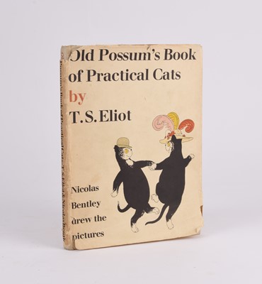 Lot 127 - ELIOT, T S, Old Possum's Book of Practical Cats, 1st illustrated edition 1940