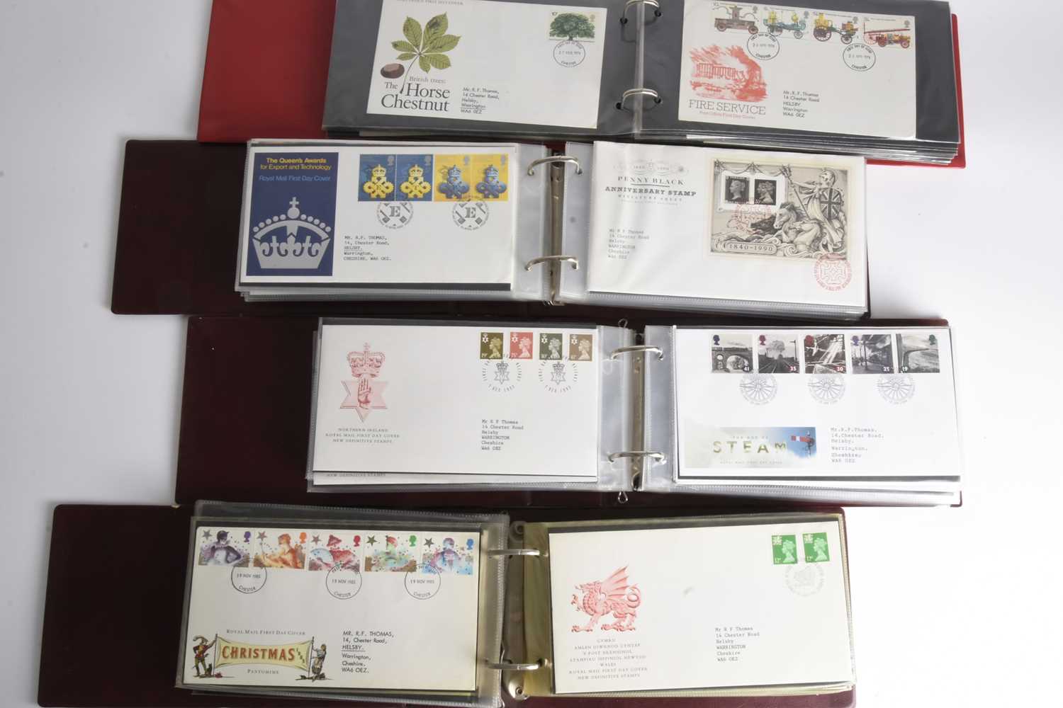 Lot 253 - A large collection of stamps