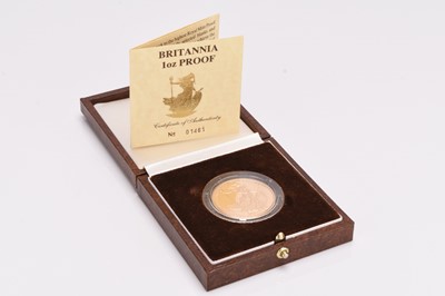 Lot 309 - United Kingdom Royal Mint 1987 Britannia 1oz proof £100 coin