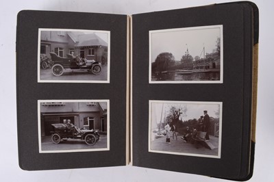 Lot 88 - EDWARDIAN PHOTOGRAPH ALBUMS. 4 tour albums, each containing c. 48 photographs