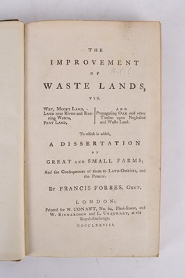 Lot 97 - MARSHALL, Mr, The Rural Economy of Glocestershire, including its dairy