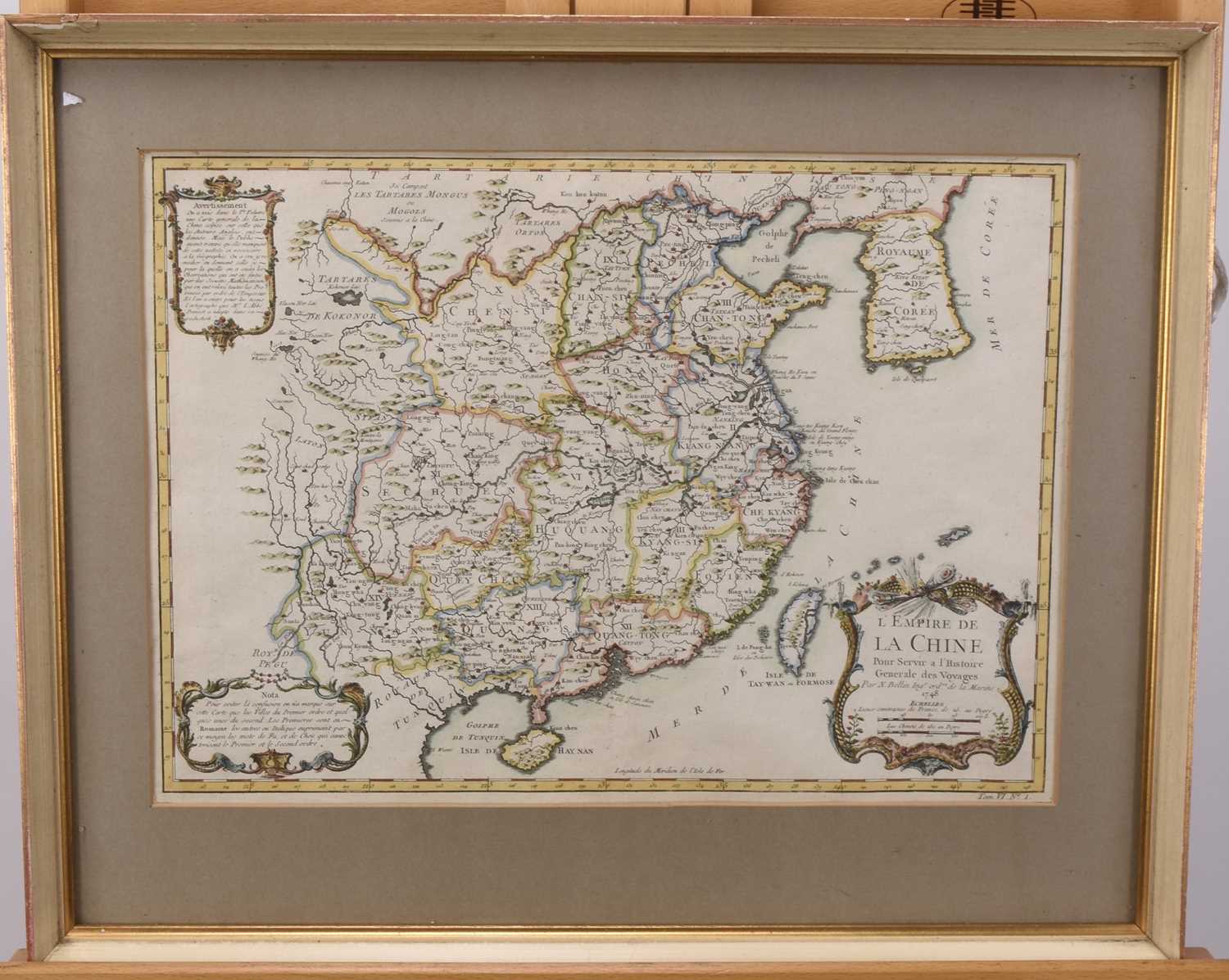 Lot 106 - BELLIN, N, Map of China. L'Empire de la Chine with two others (3)