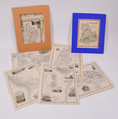 Lot 107 - MAP OF ELBA. Elba Isola Olim Ilva with others (4 framed maps and 16 loose maps)