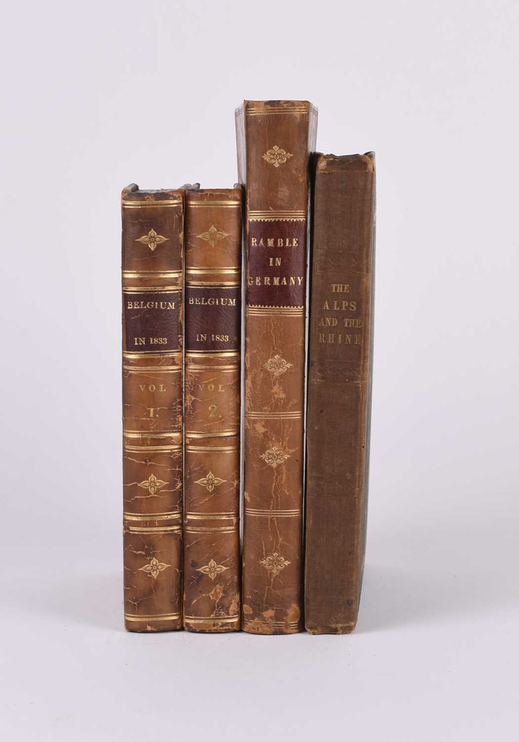Lot 117 - TROLLOPE, Mrs Frances, Begium and Western Germany in 1833, with two other (4)