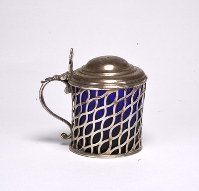 Lot 63 - A George III silver mustard pot