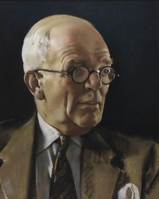 Lot 328 - Attributed to Eric Henri Kennington (1888-1960) Portrait of a Gentleman