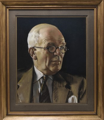 Lot 24 - Attributed to Eric Henri Kennington (1888-1960) Portrait of a Gentleman