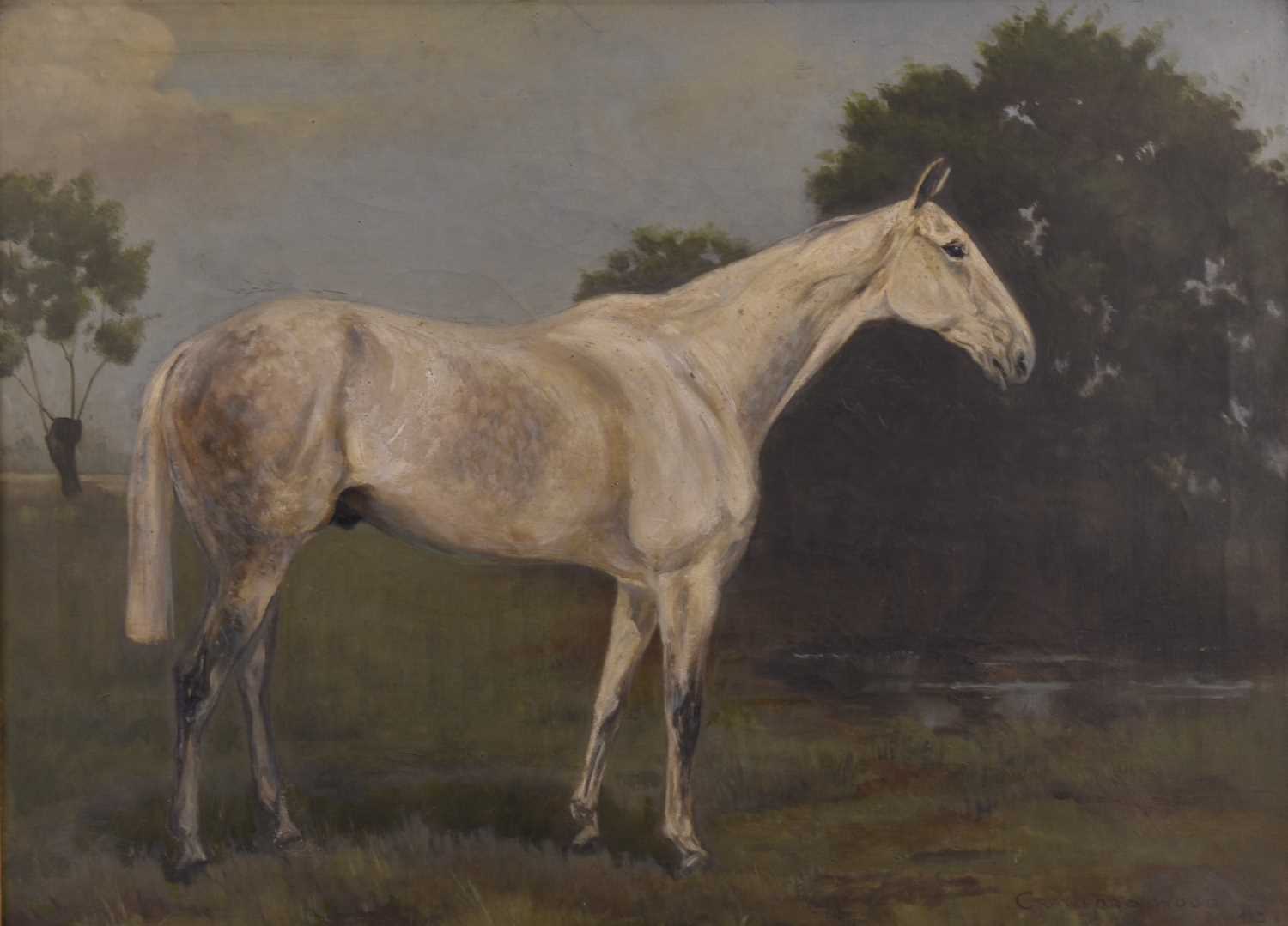 Lot 16 - J.Crawford Wood (British, 19th/20th century) Grey Bird