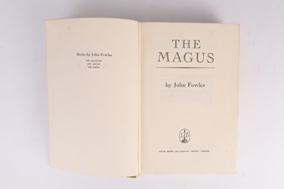 Lot 136 - FOWLES, John, The Magus. Little, Brown and Company, Boston, 1965