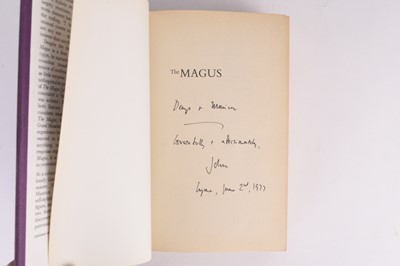 Lot 137 - FOWLES, John. The Magus. A revised version. Jonathan Cape 1st edition 1977 (2)