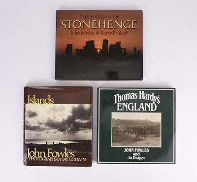 Lot 140 - FOWLES, John, and Jo Draper, Thomas Hardy's England, with two others (3)
