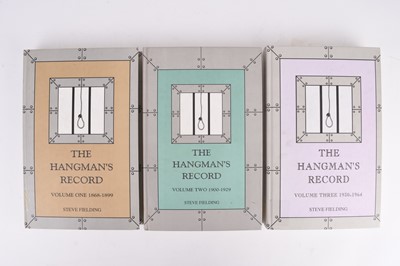 Lot 175 - FIELDING, Steve. The Hangman's Record, Vols 1-3