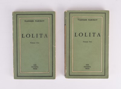 Lot 163 - NABOKOV, Vladimir. Lolita, 2 vols, Olympia Press, Paris 1955.