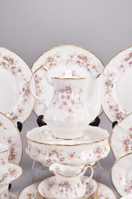 Lot 27 - A collection of Paragon Victoriana Rose pattern dinner and tea/coffee wares