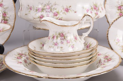 Lot 27 - A collection of Paragon Victoriana Rose pattern dinner and tea/coffee wares