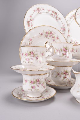 Lot 27 - A collection of Paragon Victoriana Rose pattern dinner and tea/coffee wares