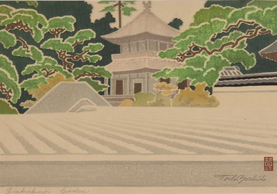 Lot 209 - Toshi Yoshida (1911-1995), woodblock print