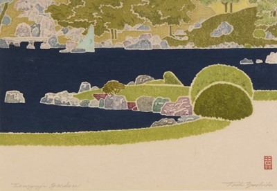 Lot 212 - Toshi Yoshida (1911-1995), woodblock print