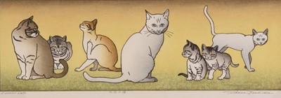 Lot 214 - Tsukasa Yoshida (b.1949), woodblock print