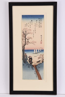 Lot 217 - Hiroshige and others, a collection of five Japanese woodblock prints